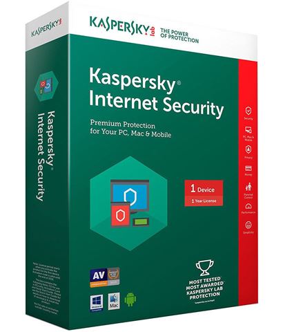 Kaspersky Internet Security 3D 1Y