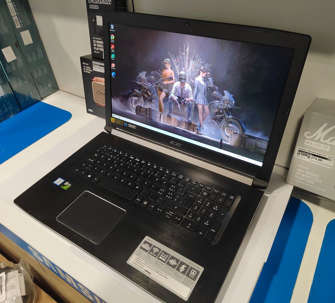 Acer Aspire 7 A717-72G-7818 GAMING!!!