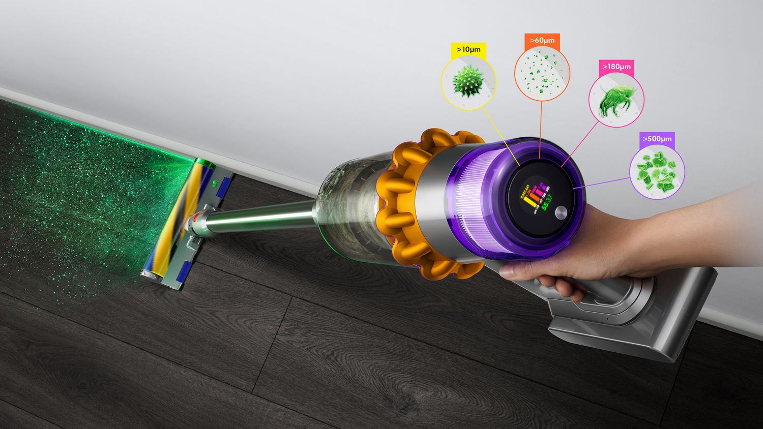 Dyson V15 Detect Fluffy Bežični usisivač