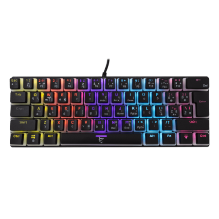 White Shark GK-2202 ASHIKO TASTATURA  Crna