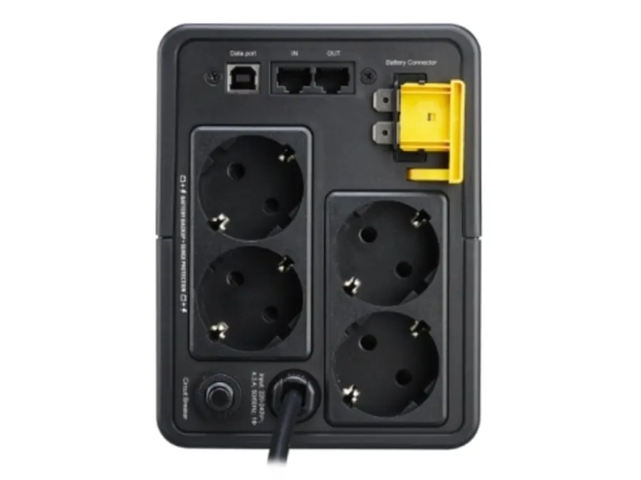 APC Back-UPS, 950VA | Tower, 230V, 4 x Schuko