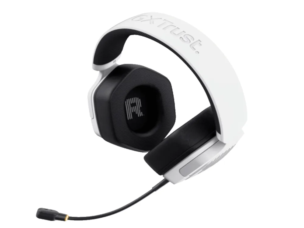 Trust GXT493W Carus over-earwireless slušalice, bijele