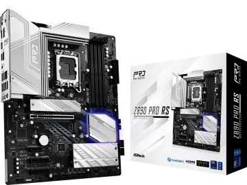 ASROCK MB Z890 PRO RSLGA1851, 4xDDR5, 4xM.2, 4xSATAHDMI, DP, Thunderbolt USB4, ATX, RAID