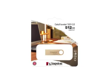 Kingston FD 512GB USB3.2 SE9 Premimum metal case,220MB/s read, 100 MB/s write,