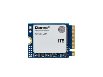 Kingston SSD 1TB NV3 M.2 2230NVMe PCIe Gen 4.0x4R/W : 6000/4000MB/s