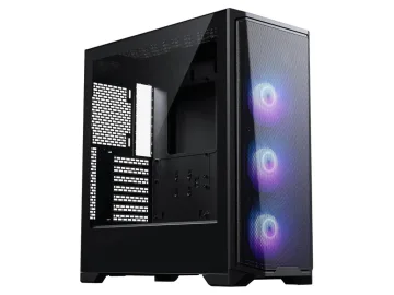 Phanteks Case Eclipse G370A Mid tower, ATX, Black 3x RGB fans