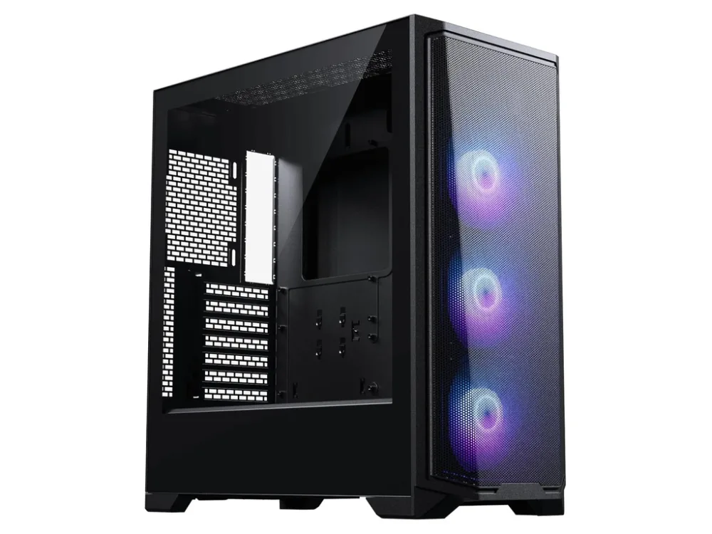 Phanteks Case Eclipse G370A Mid tower, ATX, Black 3x RGB fans
