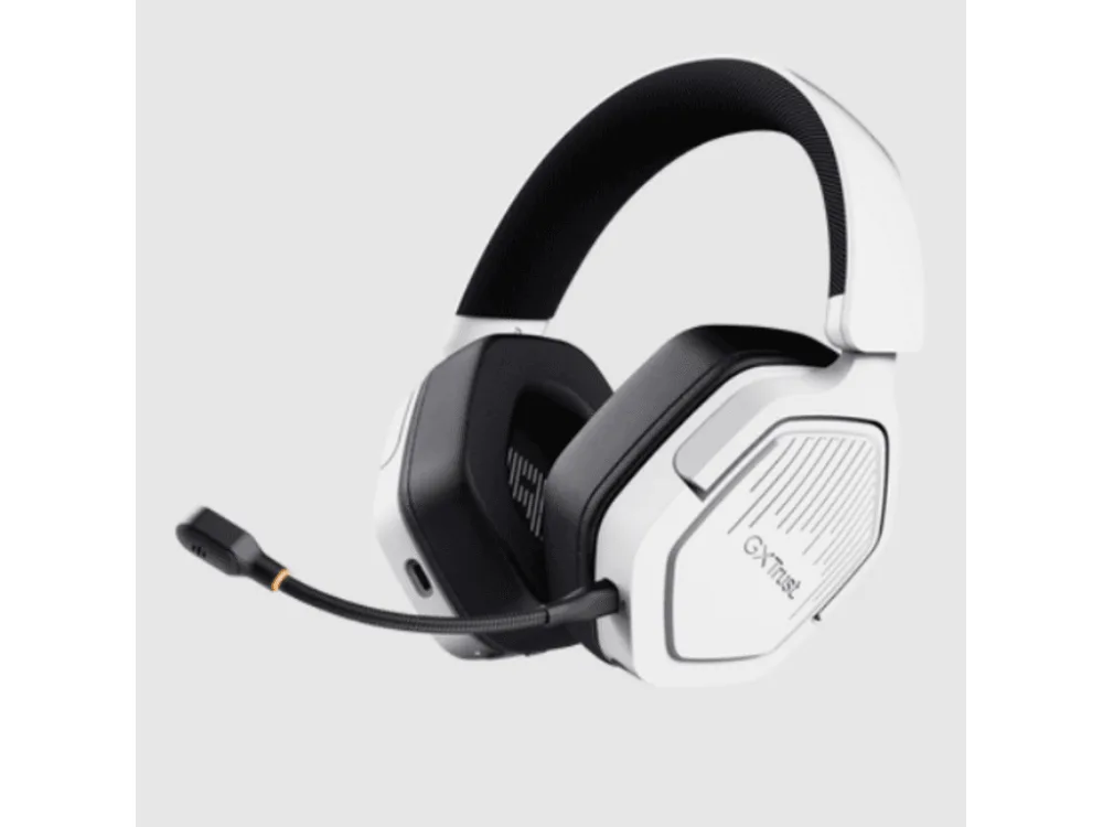 Trust GXT 493PS Carus wirelessPS5 slušalice, 3.5 mm, USB-C,USB-A, stereo, bijele