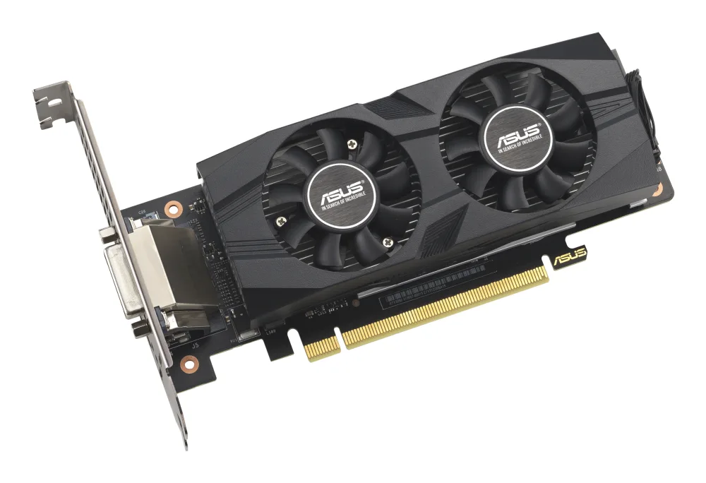 ASUS RTX3050-O6G-LP-BRK 6GB GDDR6, 96-bit,Low profile 1x HDMI, 1x DVI, 1x DP