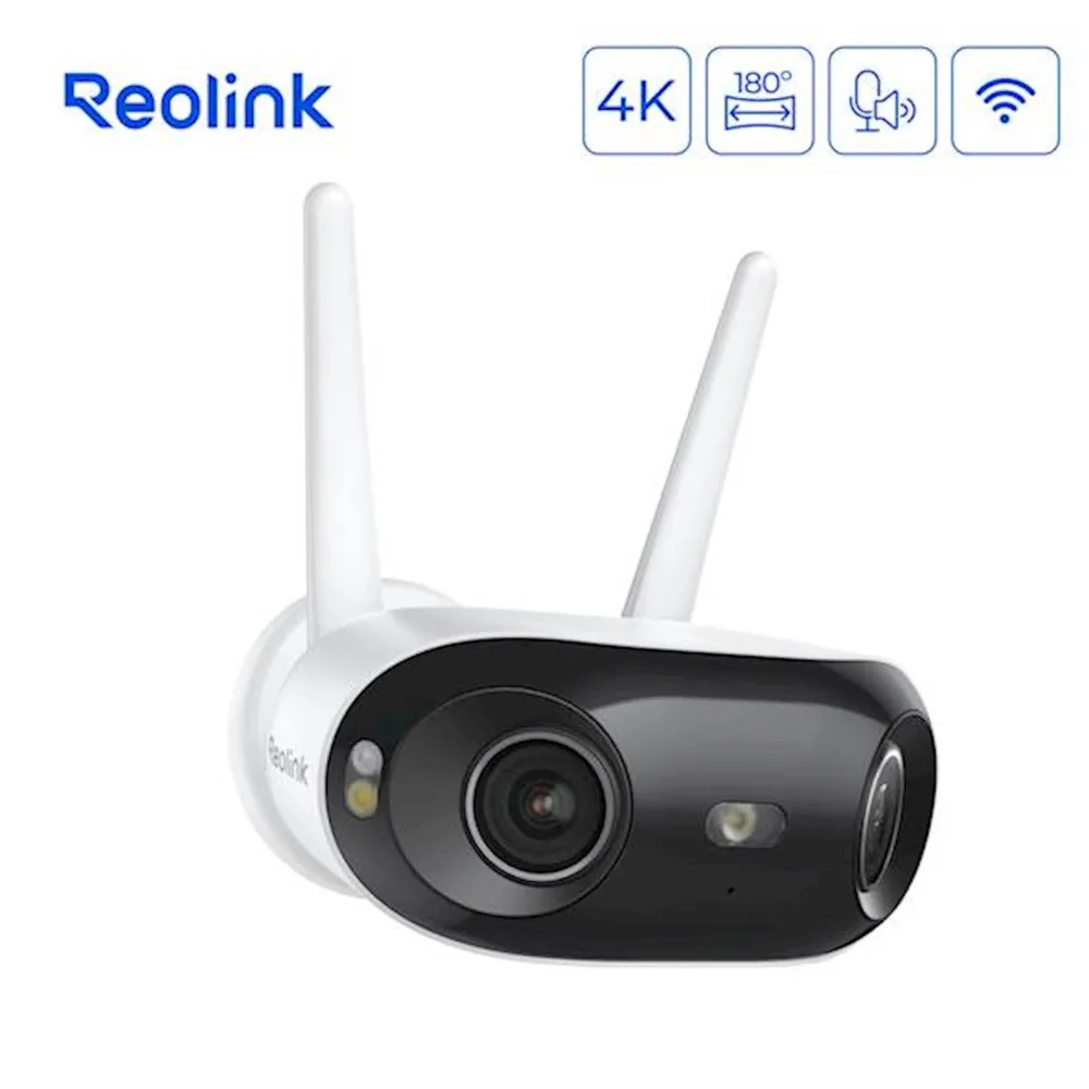 Reolink IP Kamera Elite Series W740, 8MP, 4K, vidno polje 180°, 24/7, 30m IR, Ai pretraga