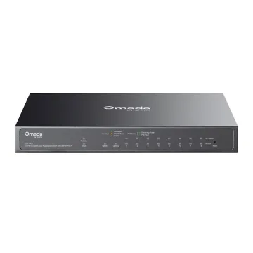 Switch TP-Link Omada 10-Port Gb Easy Managed 8-Port PoE+ ES210GP