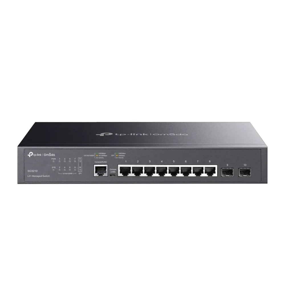 Switch TP-Link Omada 8-Port Gigabit L2+ Managed SG3210