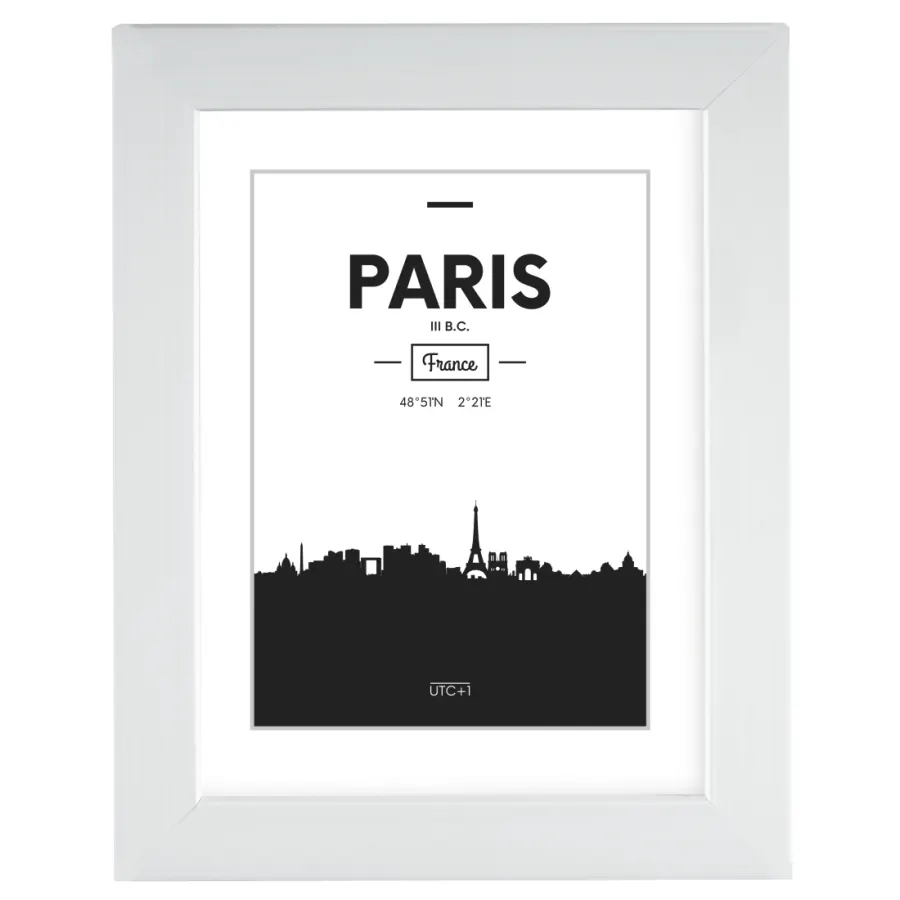 Okvir za slike Hama "Pariz" bijeli 15x20 cm