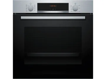 BOSCH pećnica  Serie 4| INOX, A, EcoClean, 71L,Teleskopska vodilica, 7 programa,old:HBA513BS1
