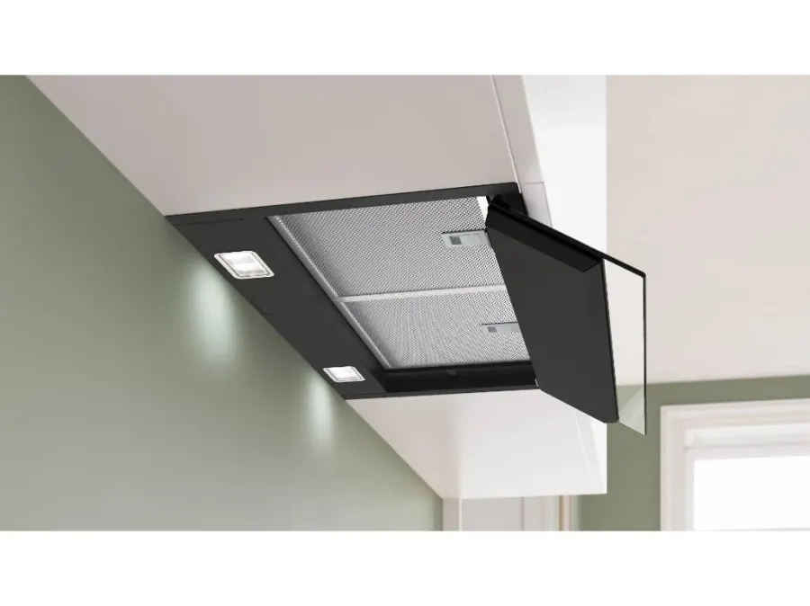 BOSCH potpuno ugradbena napa Serie 6|, 699m2/h, 57dB, CRNA,potpuno integrisana