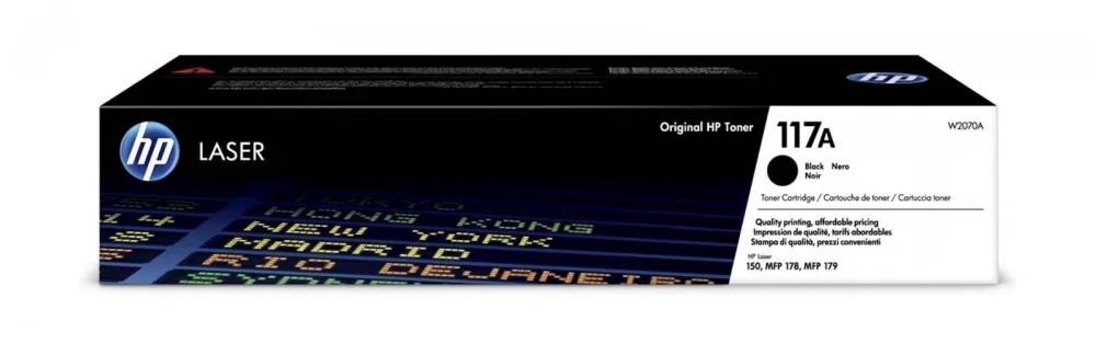 Toner HP black 117A