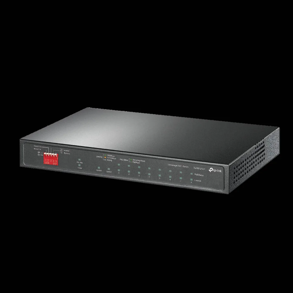Switch 10-Port Gigabit Desktop PoE TP-Link Omada TL-SG1210P
