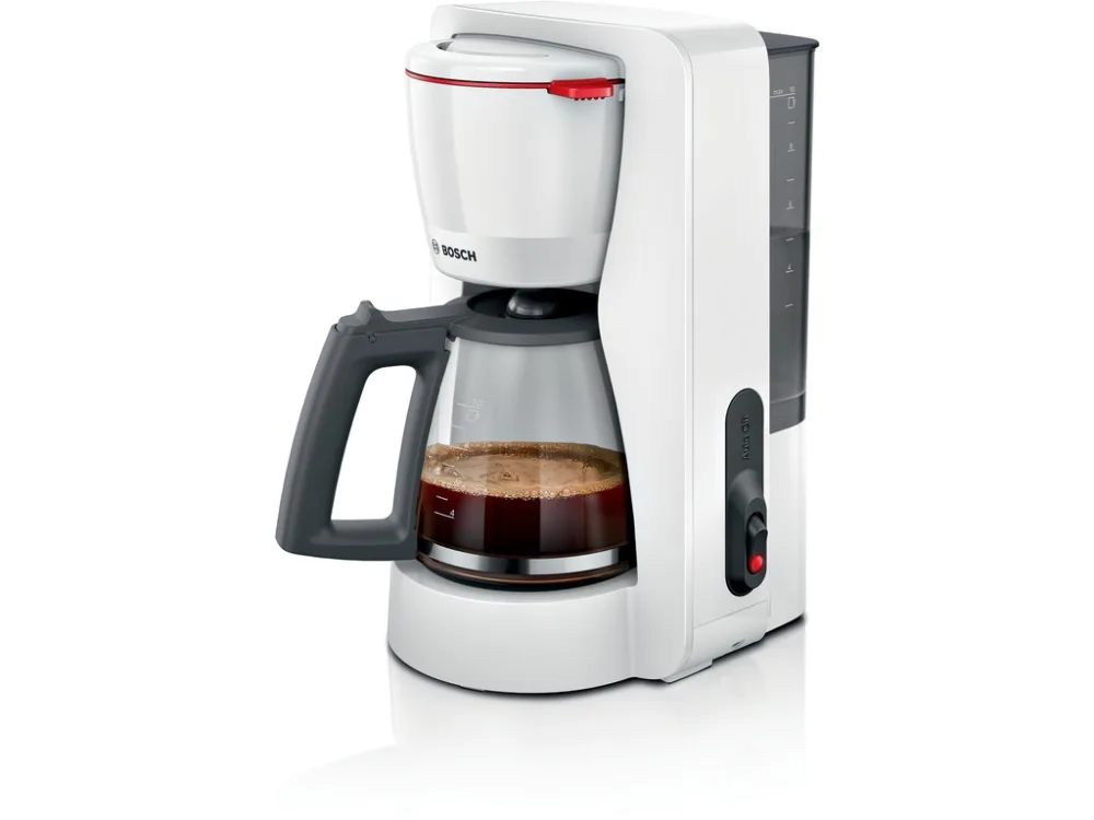BOSCH  aparat za kafu TKA2M111 My Moment, Bijela, 1.4l,1200WStakleni vrč za 10/15 šoljica kafe