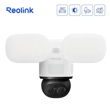 Reolink Ip Kamera TrackFlex Floodlight F850W, 8MP, 4K, 3000 lumena reflektori 30M IR, 6x zoom, Ai