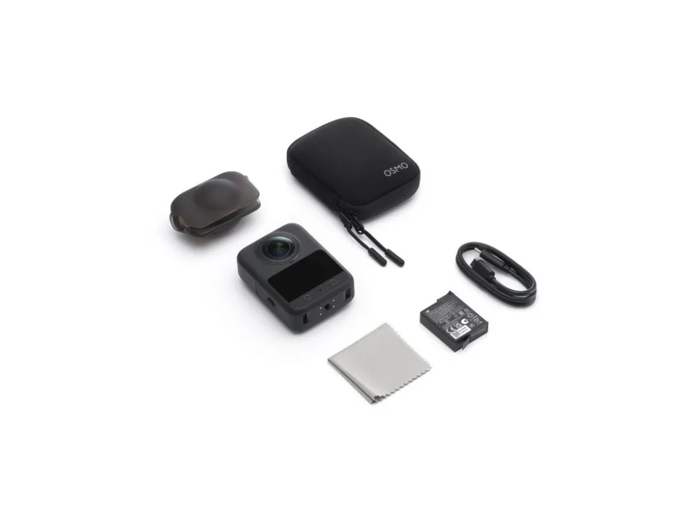 DJI Osmo 360 Standard Combokamera, 1/1.3" CMOS, 360 stab4k do 120fps, 1770mAh kap. baterije