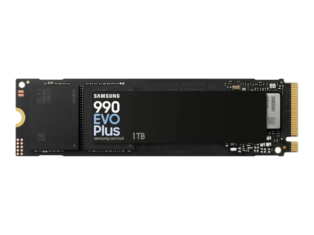 Samsung SSD 990 EVO PLUS 1TBNVMe M.2,PCIe 4.0 x47250MB/s read,6300MB/s write
