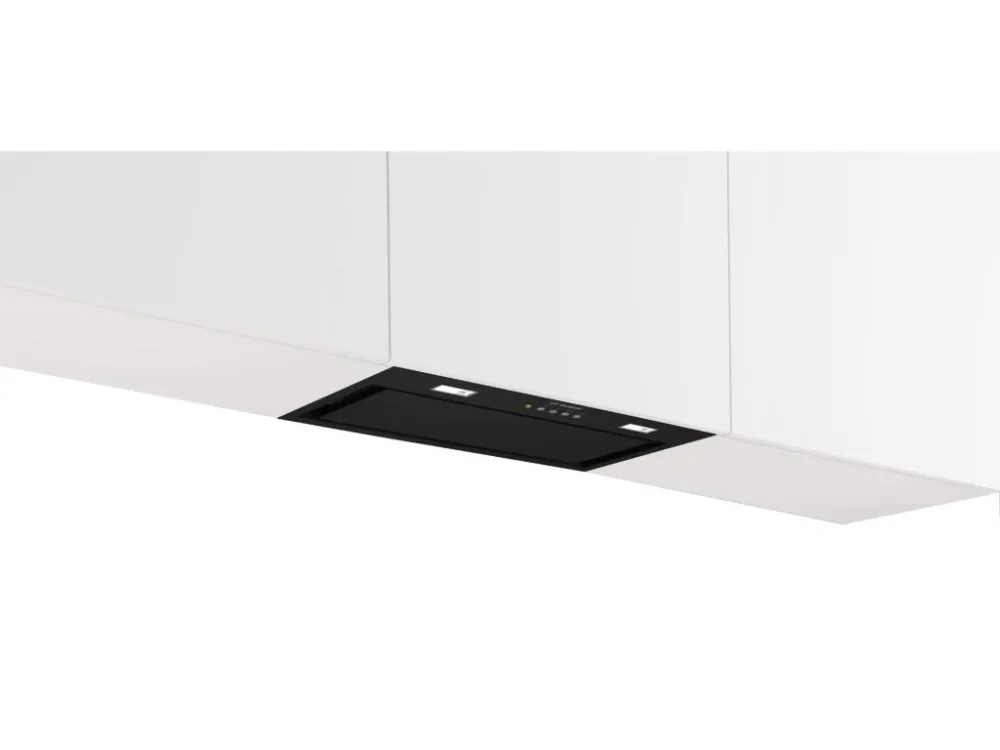 BOSCH Potpuno ugradbena napa, Serie 6|, CRNA,645 m3/h, 60 cm,66dB,Led rasvjeta